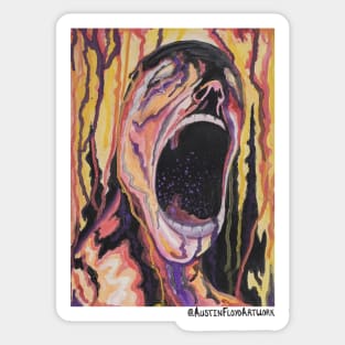 Series of Screams - Hunger Sticker